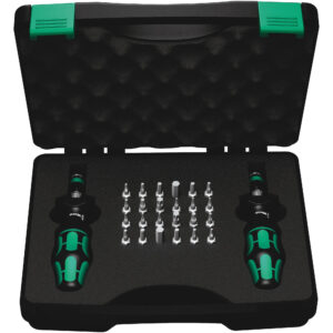 Wera 7440/41 Kraftform Drehmomentschraubendreher-Satz 0,3-3,0 Nm, 26-teilig
