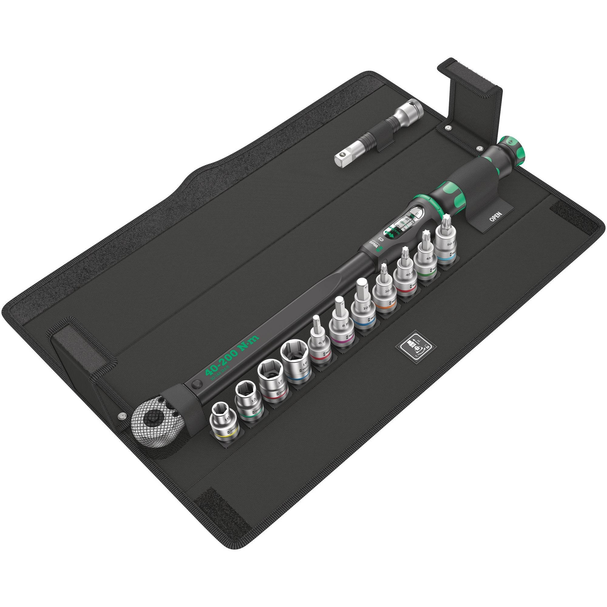 Wera Click-Torque C 3 Set 1, 40-200 Nm, 13-teilig