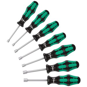 Wera 395 HO/7 SM Steckschlüssel-Schraubendrehersatz, 7-teilig