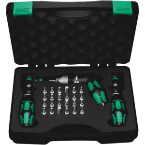 Wera 7440/41/42 Kraftform Drehmomentschraubendreher-Satz 0,3-6,0 Nm, 27-tei