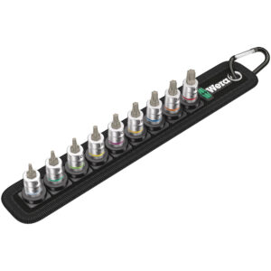 Wera Belt A 3 TORX HF Zyklop Bitnuss-Satz TORX, mit Haltefunktion, 1/4"