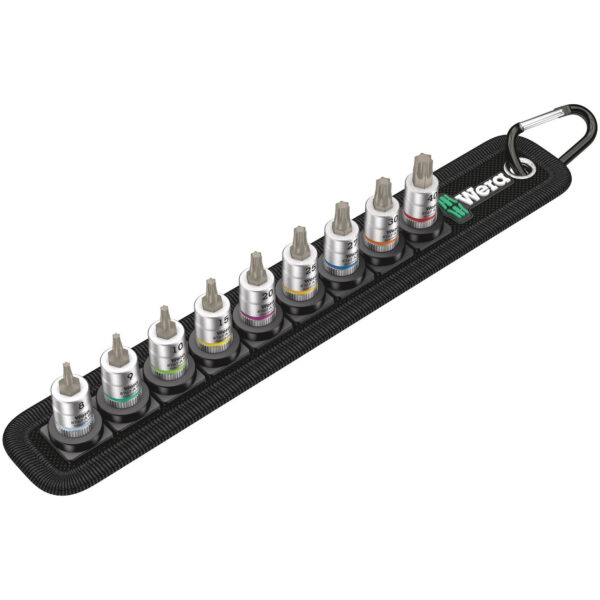 Wera Belt A 3 TORX HF Zyklop Bitnuss-Satz TORX, mit Haltefunktion, 1/4"