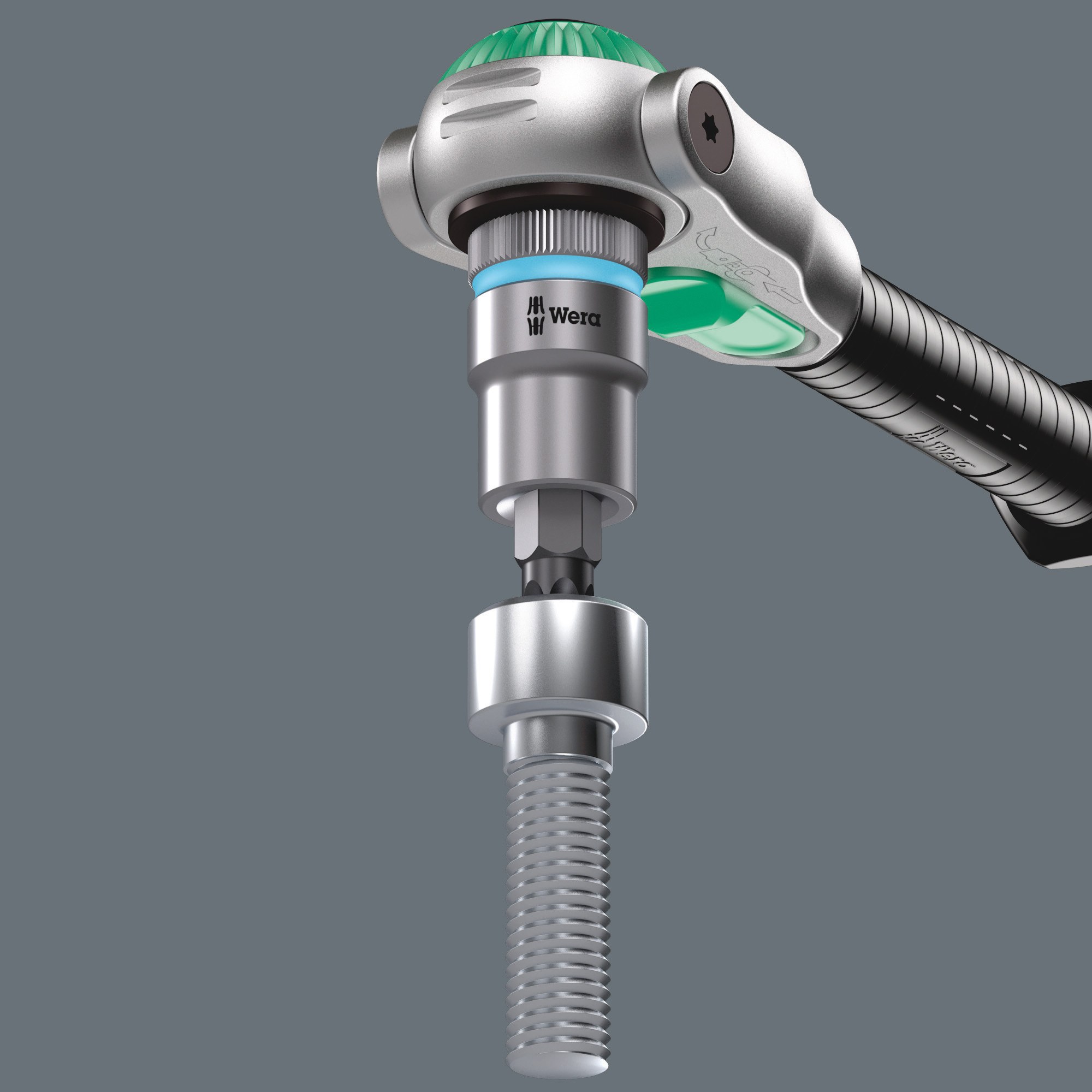 Wera Belt A 3 TORX HF Zyklop Bitnuss-Satz TORX, mit Haltefunktion, 1/4" – Bild 3