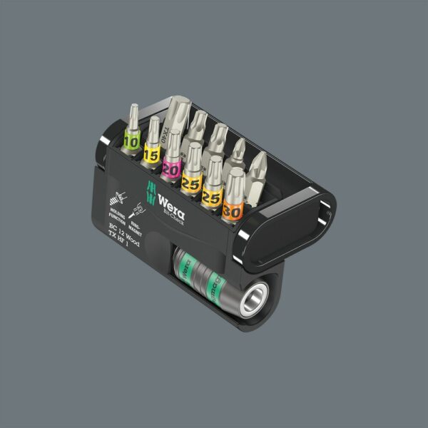 Wera Bit-Sortiment, Bit-Check 12 Wood TX HF 1 SB, 12-teilig, 05073641001