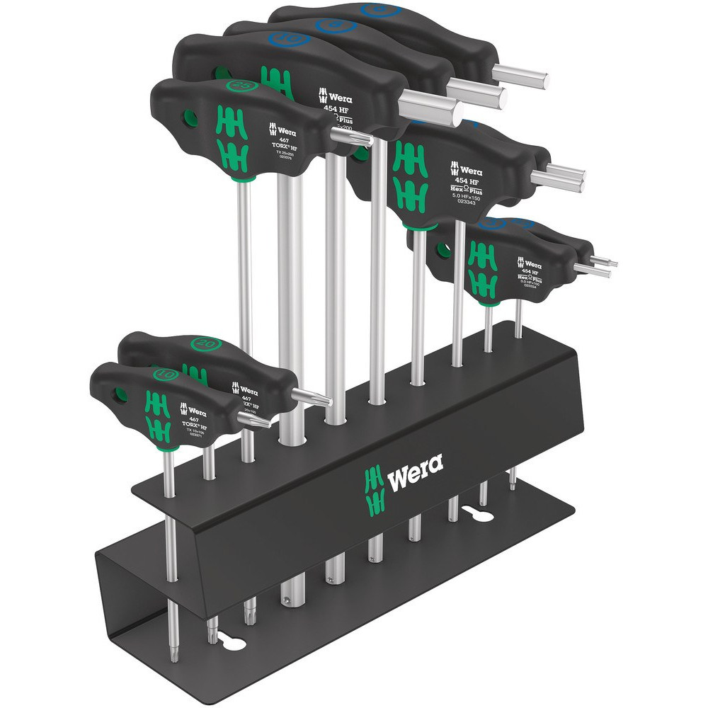 Wera Bicycle Set 6, Winkelschraubendreher-Set, 10-tlg.