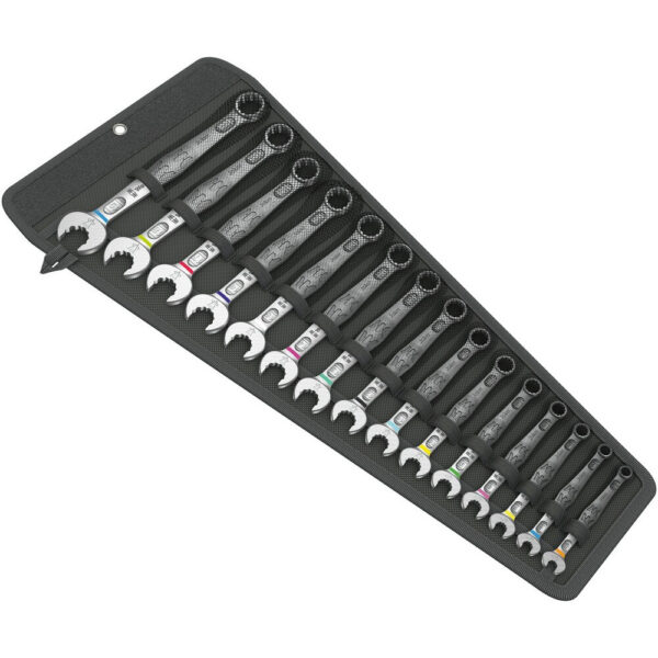 Wera 6003 Joker 15 Set 1 Ringmaulschlüssel-Satz, 15-tlg.
