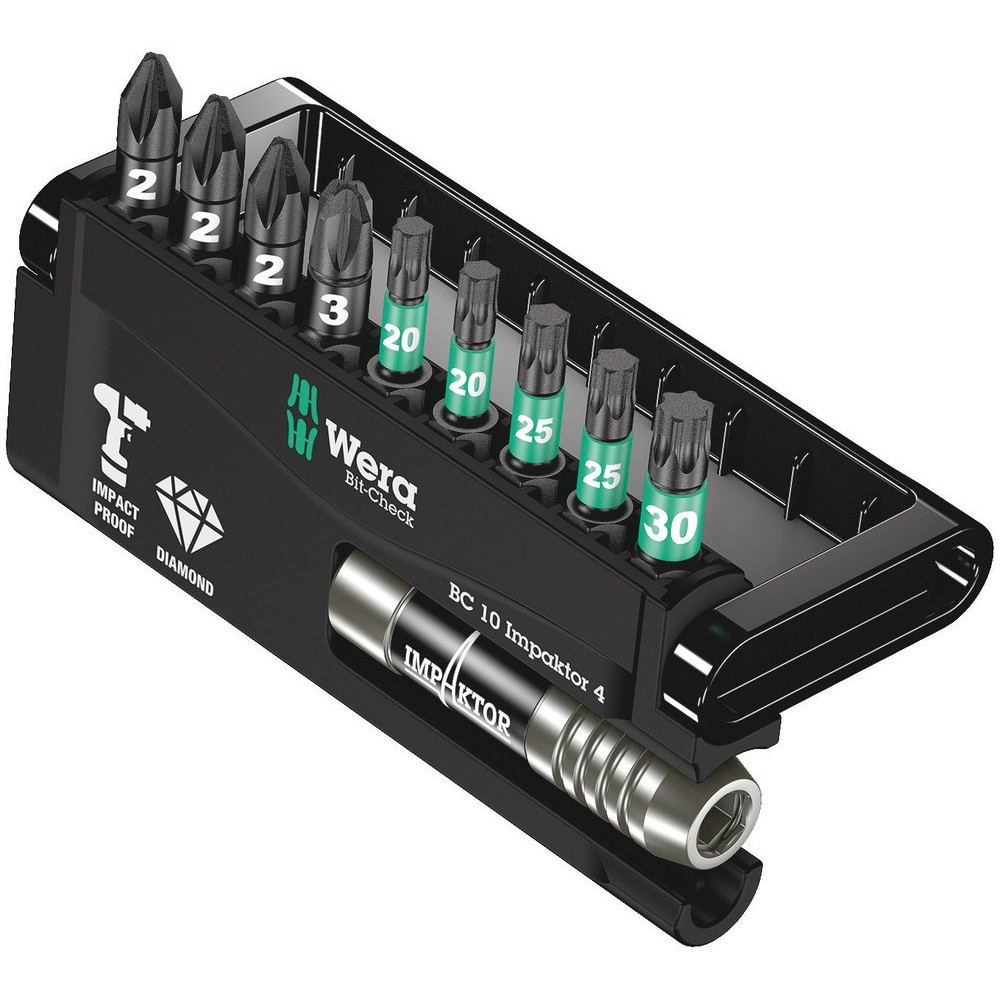 Wera Bit-Check 10 Impaktor 4, 10-tlg. 05057417001