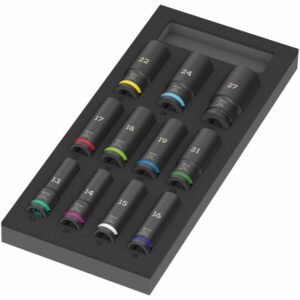 Wera 9725 Schaumstoffeinlage 8790 C Impaktor Deep Set 1, 11-teilig