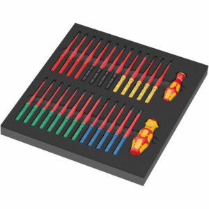 Wera 9751 Schaumstoffeinlage KK VDE Set 1, 28-teilig