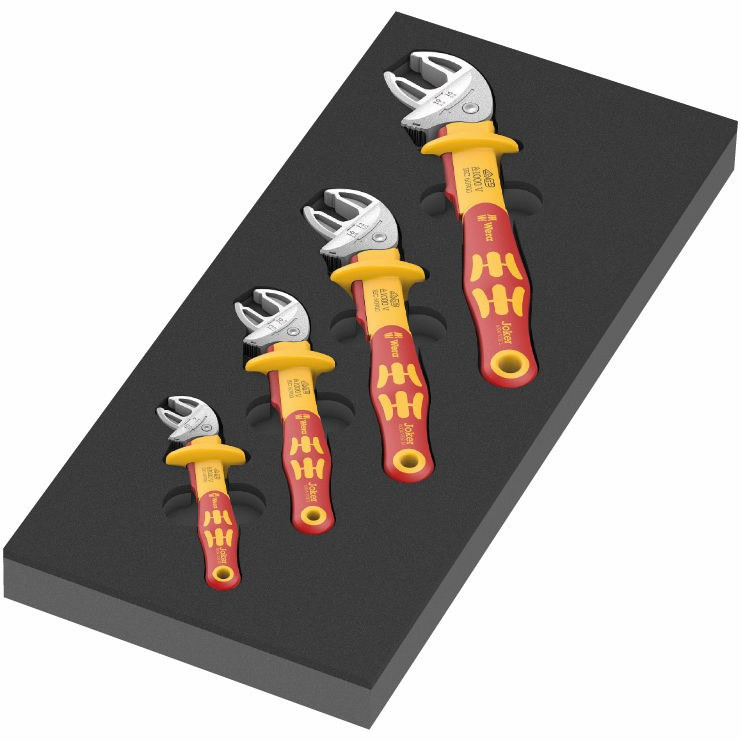 Wera 9734 Schaumstoffeinlage 6004 Joker VDE Set 1, 4-teilig