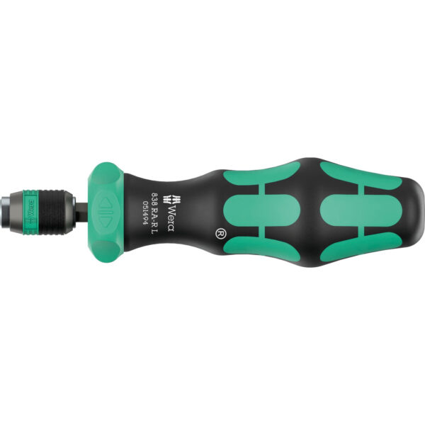 Wera 838 RA-R L Bits-Handhalter mit Ratschenfunktion, 1/4"