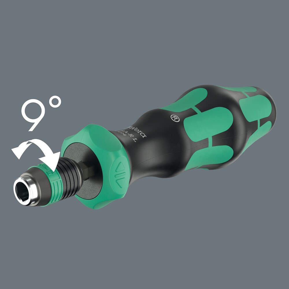 Wera 838 RA-R L Bits-Handhalter mit Ratschenfunktion, 1/4" – Bild 2