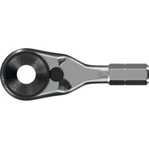 Wera 8011 Zyklop Mini 4 Bit-Ratsche, 1/4", 1/4" x 50 mm