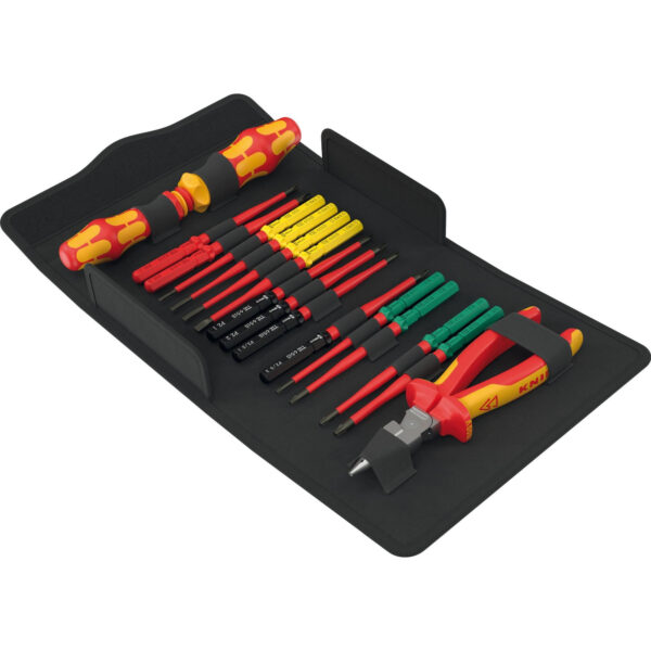 Wera Kraftform Kompakt VDE 17 extra slim 2 Tool Finder, 17-teilig