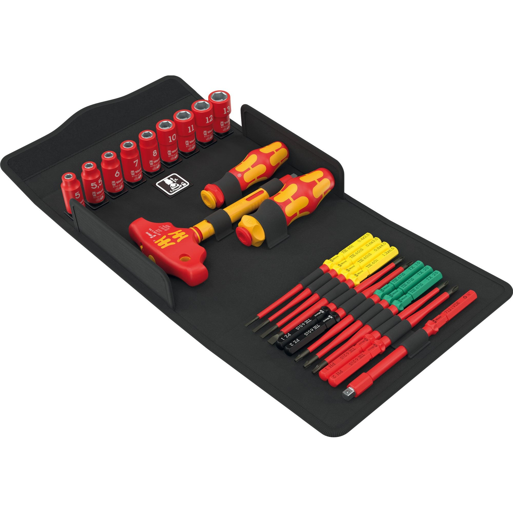 Wera Kraftform Kompakt VDE 24 Allrounder Set 1, 25-teilig