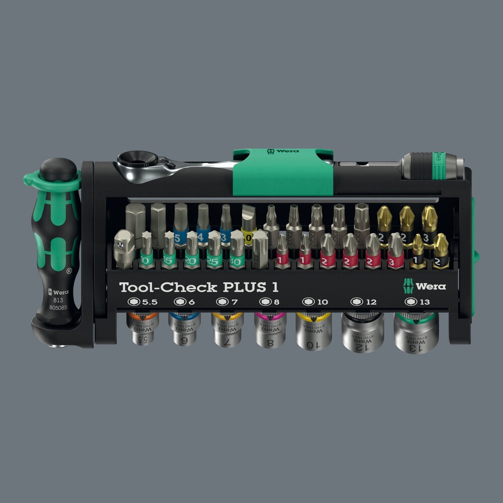 Wera Tool-Check Combi 1 inkl. Knipex Cobra 125 mm, 40-teilig – Bild 3