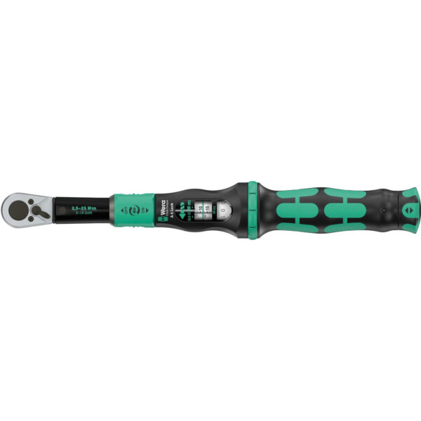 Wera Click-Torque Lock A 6 Drehmomentschlüssel 1/4", einstellbar, Torque Lock Funktion, 2,5-25 Nm
