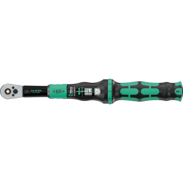 Wera Drehmomentschlüssel Click-Torque Lock A 6 R/L, 1/4" x 2,5-25 Nm