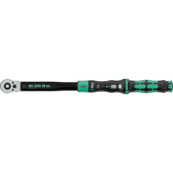 Wera Drehmomentschlüssel Click-Torque Lock C 3 R/L, 1/2" x 40-200 Nm