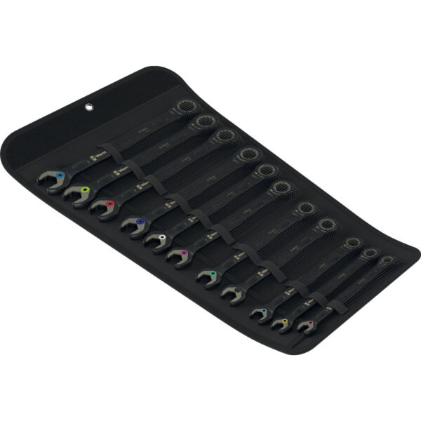 Wera 6000 Joker Black Edition 11 Set 1 Maul-Ringratschenschlüssel-Satz, 11-tlg.