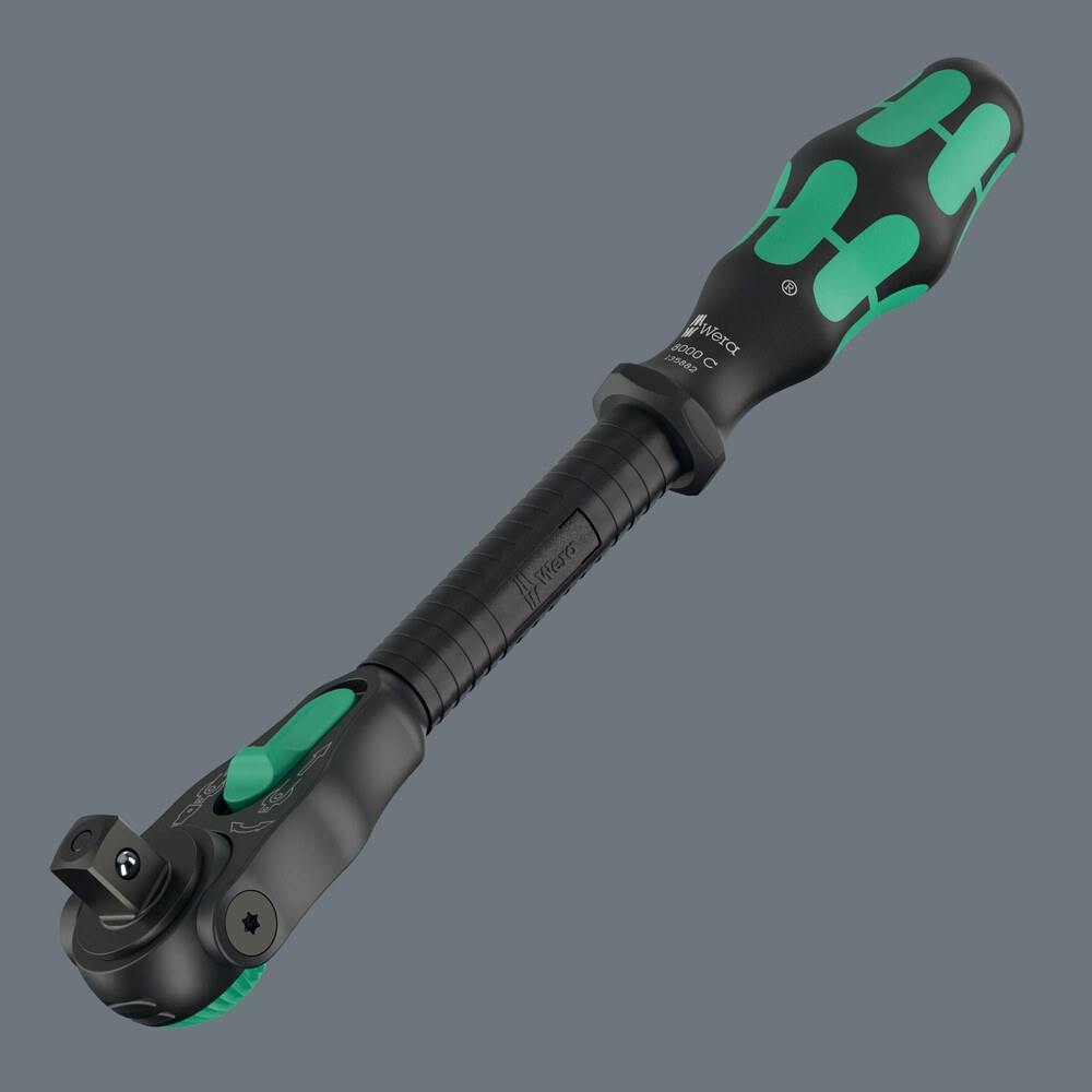 Wera 8000 C Black Edition Zyklop Speed-Knarre mit 1/2"-Antrieb – Bild 2