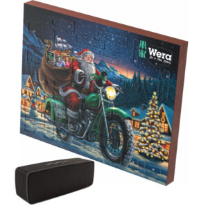Wera Adventskalender 2025, 28-tlg. + iN-TECH Bluetooth Mini Lautsprecher