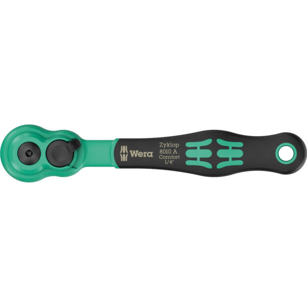 Wera 8010 A Zyklop Comfort Knarre, mit Umschalthebel, mit 1/4"-Antrieb