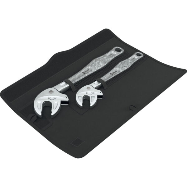 Wera 6004 Joker 2 Set 1 Selbstjustierender Maulschlüssel-Satz, 2-teilig