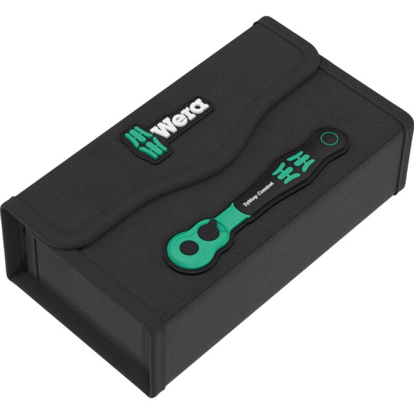 Wera 9585 Textile Box Zyklop Comfort 1/4", leer, 170 x 90 x 45 mm