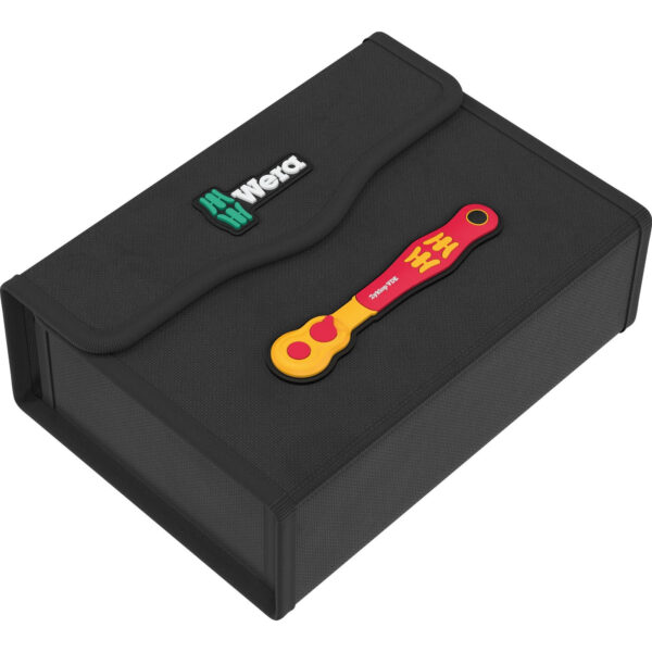 Wera 9586 Textile Box 8007 A VDE Zyklop 1/4", leer, 190 x 130 x 55 mm