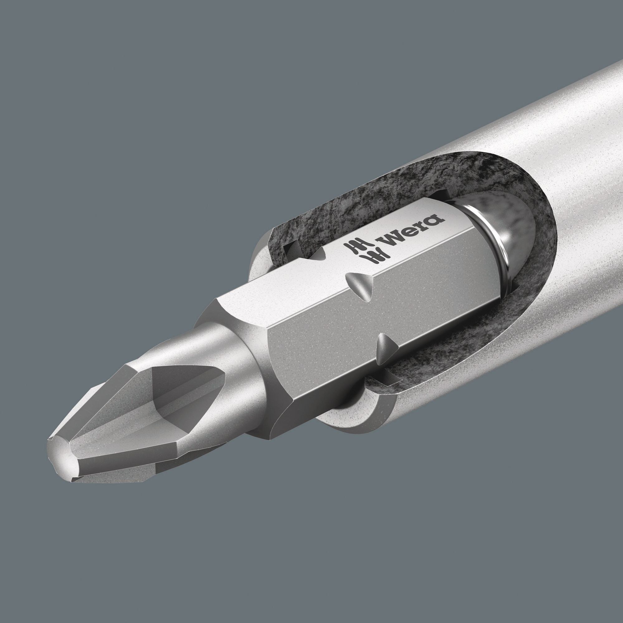 Wera 893/1/1 Universalhalter, 1/4" x 75 mm – Bild 2