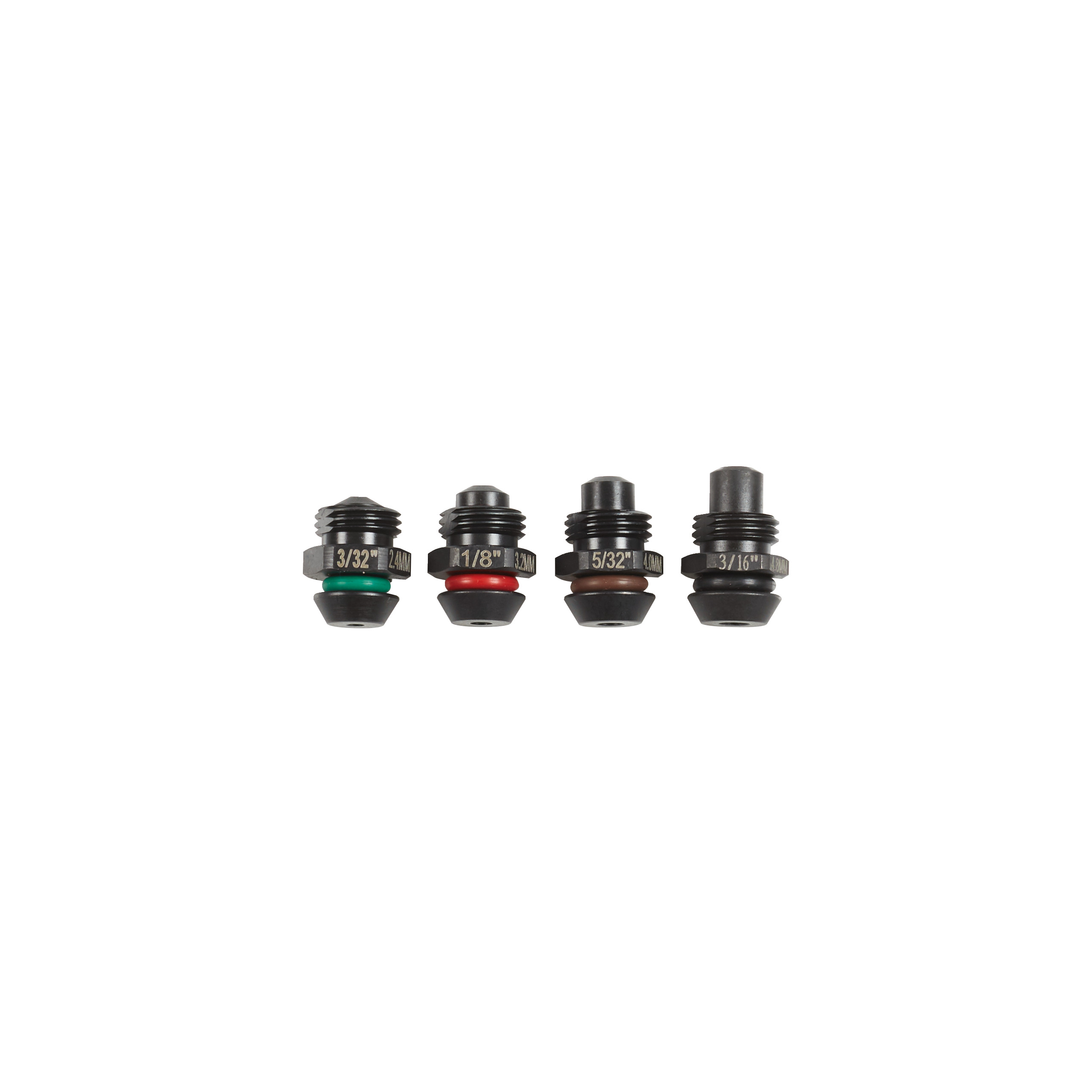 2,4 mm, 3,2, mm, 4,0 mm 4,8 mm für M12 BPRT