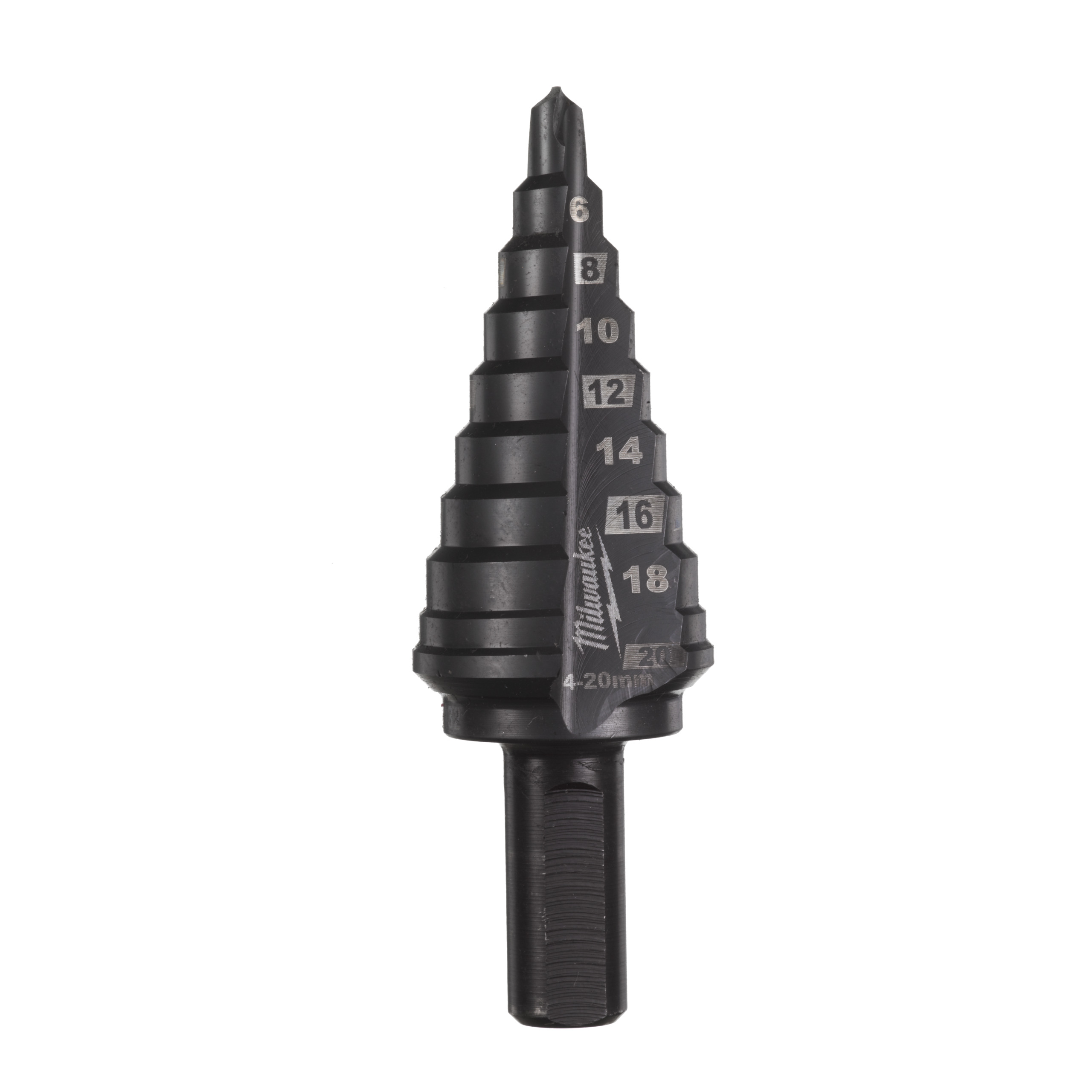 4 bis 20 mm, 2 mm Stufen