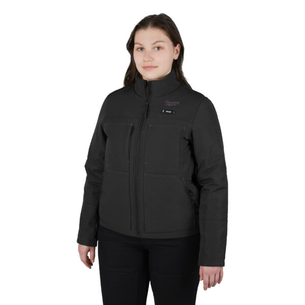 12 V Akku-Heiz-Steppjacke Damen schwarz, ohne Akku u. Ladegerät