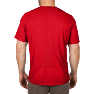 Funktions-T-Shirt rot mit UV-Schutz