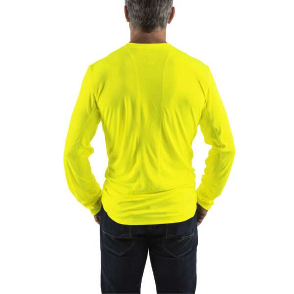 Funktions-Langarm-Shirt gelb mit UV-Schutz