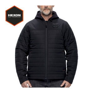 12 V Akku-Heiz-Steppjacke Herren schwarz, ohne Akku u. Ladegerät