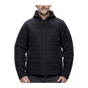 12 V Akku-Heiz-Steppjacke Herren schwarz, ohne Akku u. Ladegerät