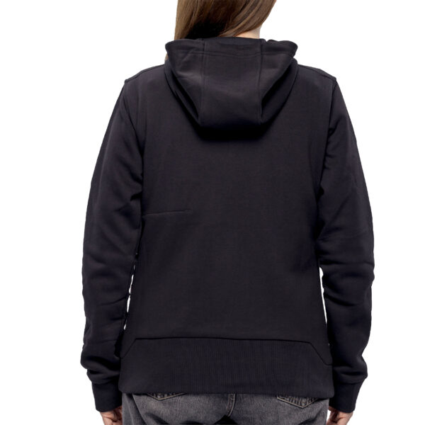 12 V Akku-Heiz-Kapuzenpullover Damen schwarz, ohne Akku u. Ladegerät