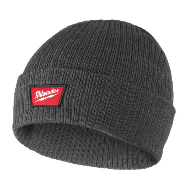 Strickmütze dunkelgrau