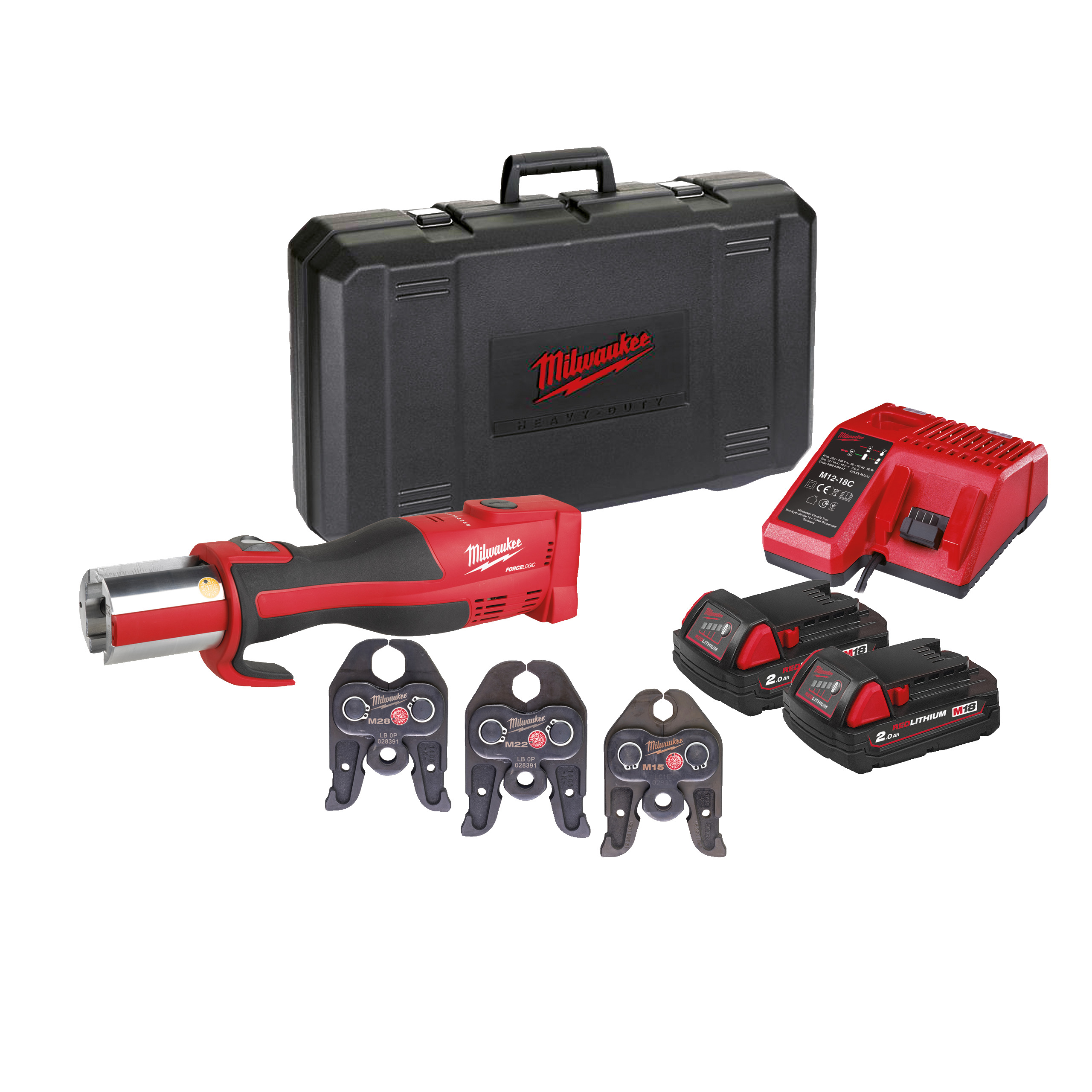 M18™ Bürstenloses Akku-Presswerkzeug (Sanitär) M18BLHPT-202C