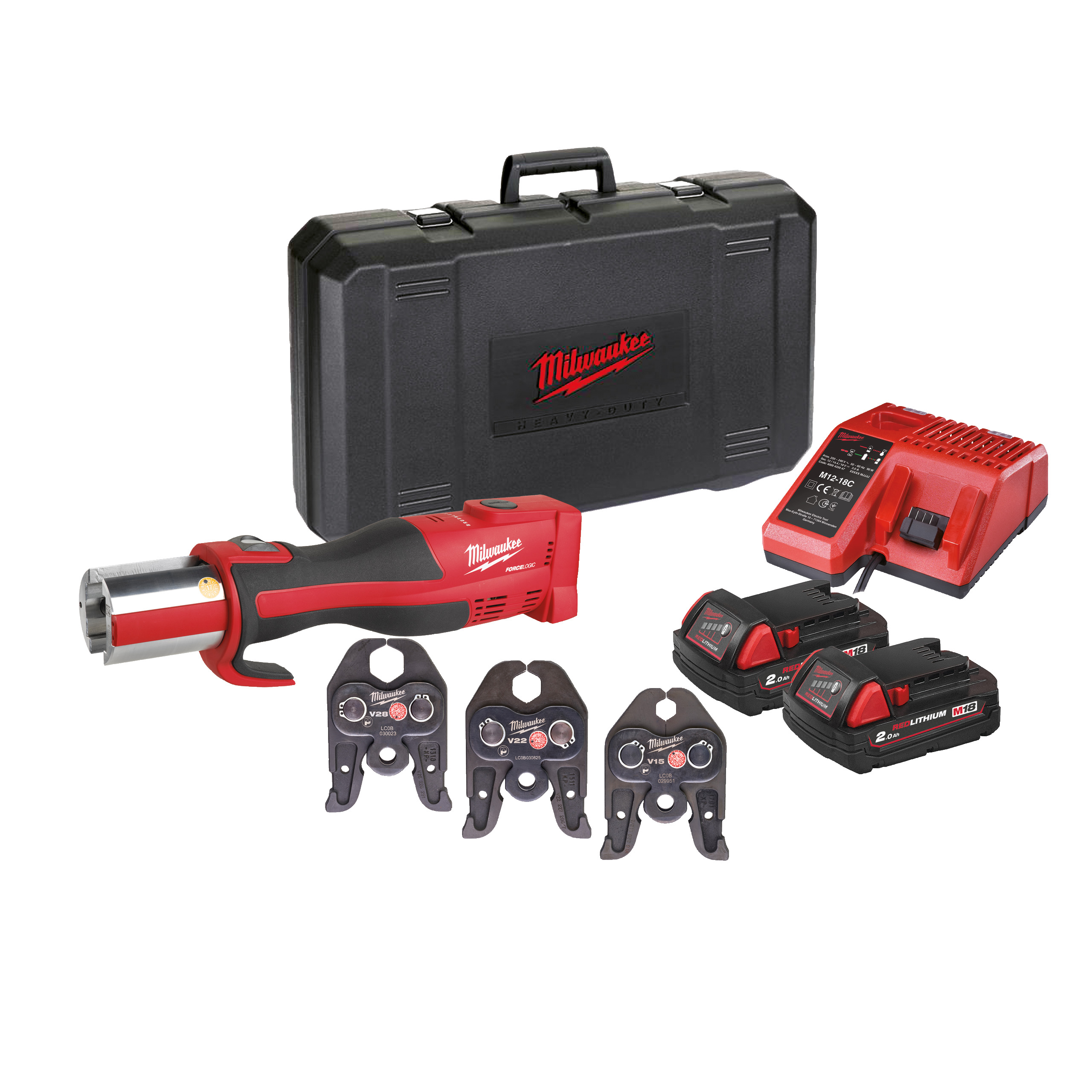 M18™ Bürstenloses Akku-Presswerkzeug (Sanitär) M18BLHPT-202C