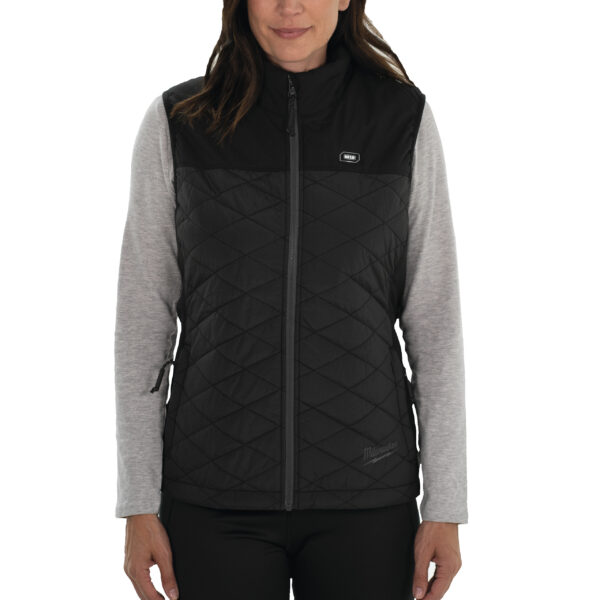 12 V Akku-Heiz-Jacke Damen schwarz, ohne Akku u. Ladegerät