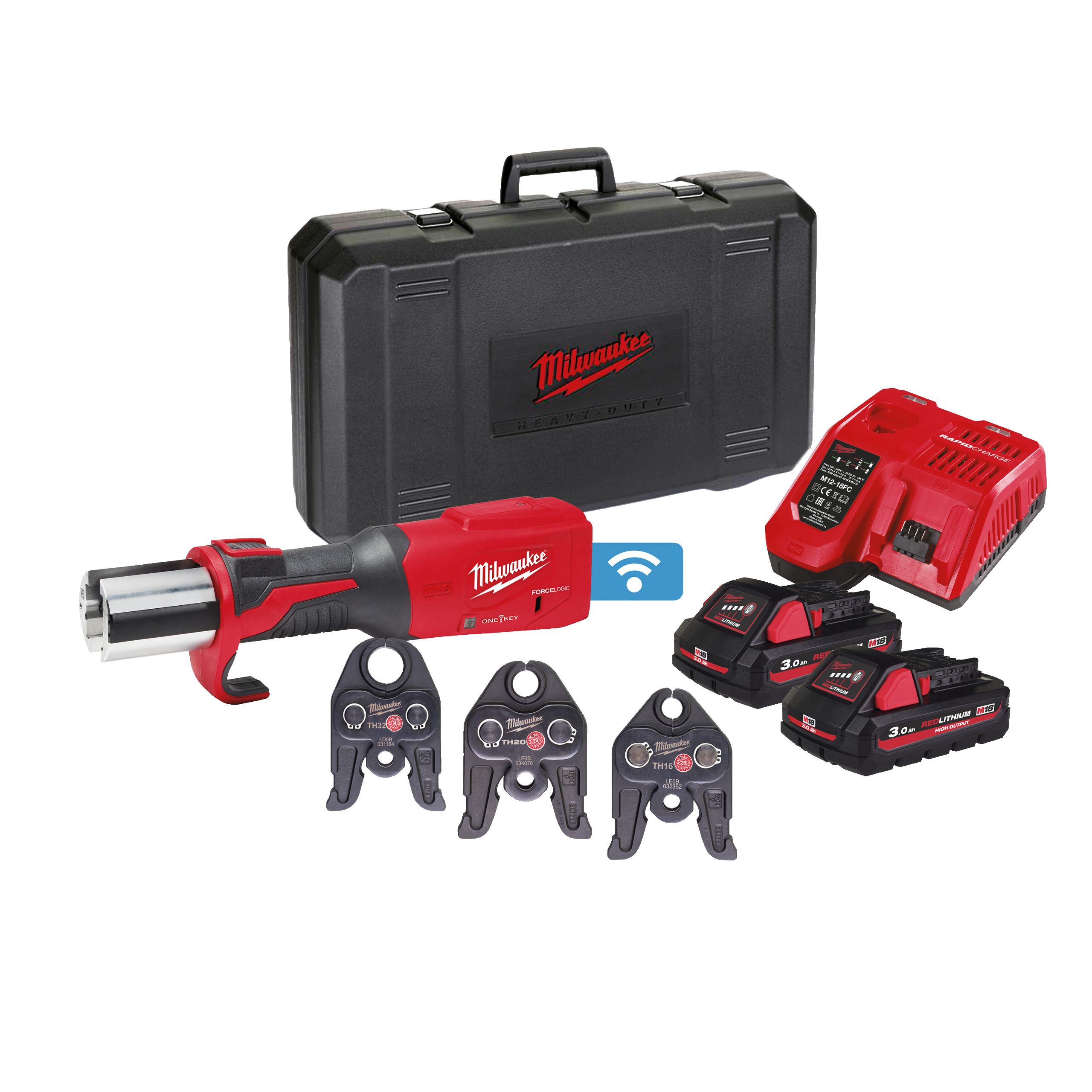 M18™ ONE KEY™ Bürstenloses Akku-Presswerkzeug (Sanitär) M18ONEBLHPT-302C