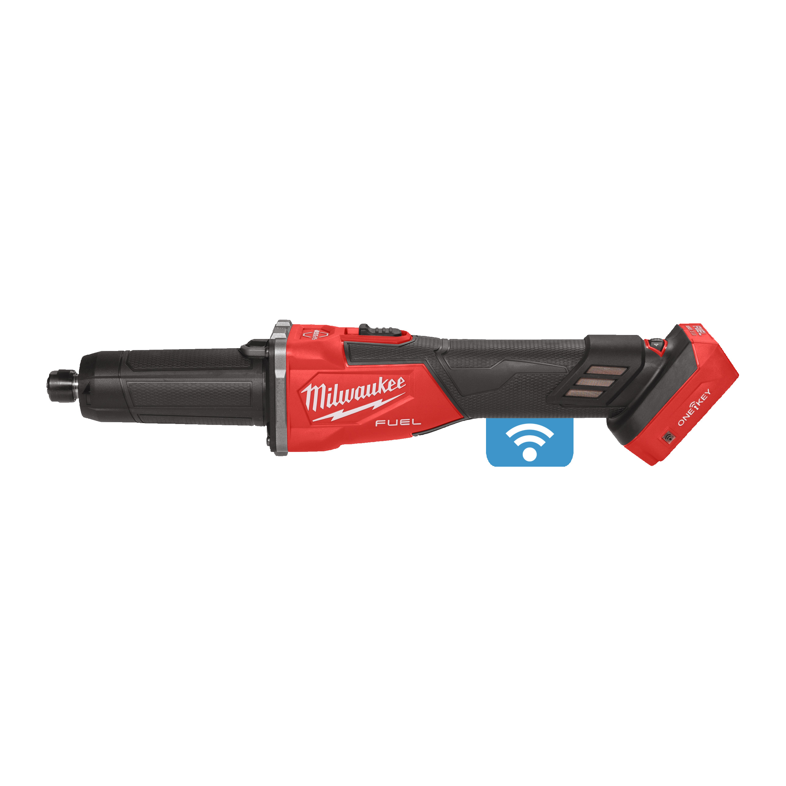 M18 FUEL™ ONEKEY™ Akku-Geradschleifer mit Drehzahlelektronik M18FDGROVB-0X