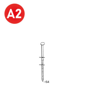 ALSAFIX Coils 25/27x64 Rille INOX – Packung à 7.200 Stk.