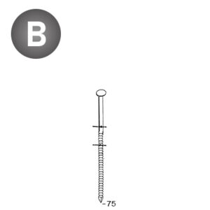 ALSAFIX Coils 28/31x75 Rille – Packung à 6.000 Stk.