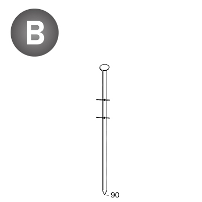 ALSAFIX Coils 31x90 Glatt – Packung à 4.500 Stk.
