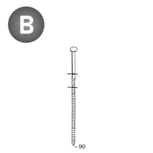 ALSAFIX Coils 31/34x90 Rille – Packung à 4.500 Stk.