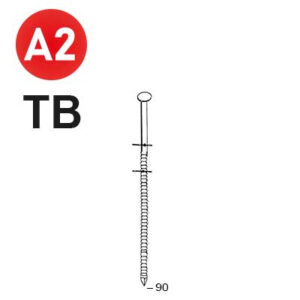 ALSAFIX Coils 31/34x90 Rille INOX LK – Packung à 4.500 Stk.